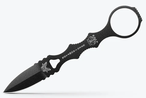 Benchmade 173BK SOCP Dagger 2.22" Black Blade, Black Sheath
