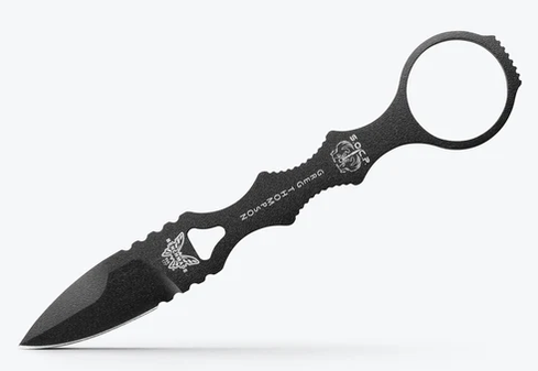 Benchmade 177BK Mini SOCP Fixed Blade 2.2" Black Knife