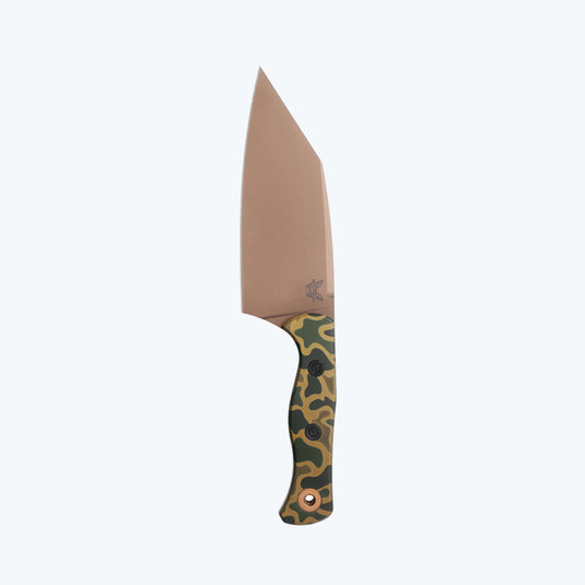 Benchmade 4010FE-2601 Father's Day Limited Station Knife, Cerakote Camo Pattern Handles, Boltaron Shealth with Clip