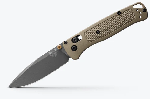Benchmade 535GRY-1 Bugout AXIS Lock Knife Ranger Green 3.24" S30V Satin Plain Blade