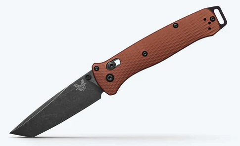 Benchmade 537BK-07 Bailout 3.38" Magnacut TANTO Blade Burnt Copper Aluminum Ultralight Knife