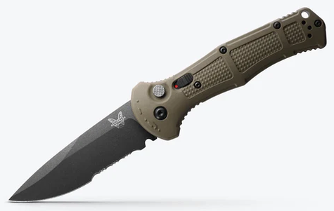 Benchmade 9070SBK Claymore AUTO Folding Knife 3.6