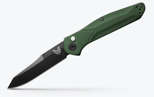 Benchmade 9400BK Auto Osborne Reverse Tanto Black Blade Knife