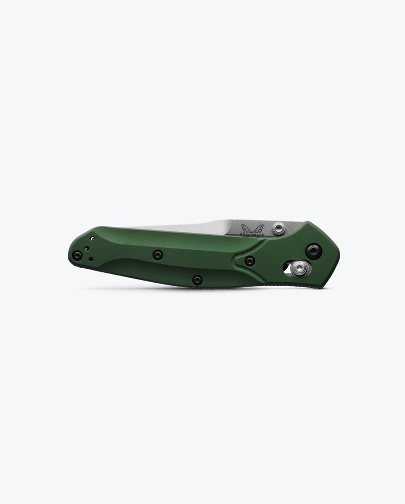 Load image into Gallery viewer, Benchmade 940 Osborne Folding Knife 3.4" S30V Satin Plain Blade, Aluminum Handles
