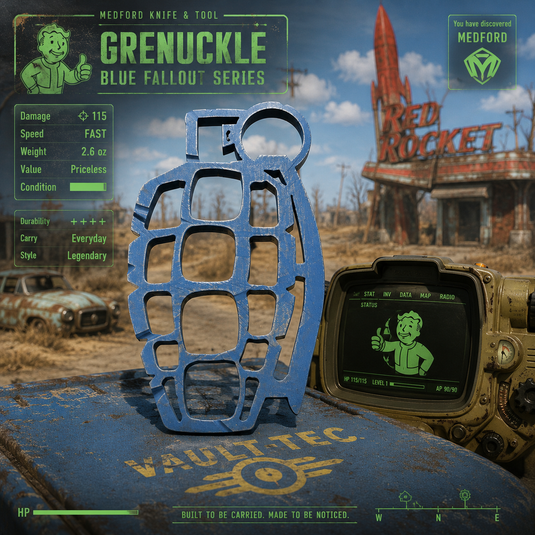 MKT Medford Grenuckle BLUE Fallout Series