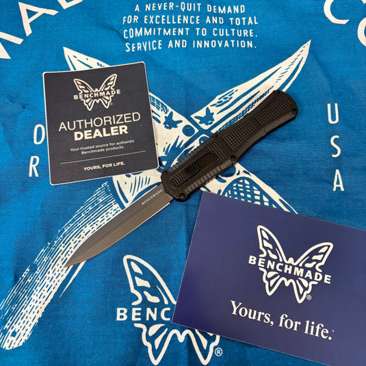 Benchmade 3370GY Claymore OTF Automatic 3.89