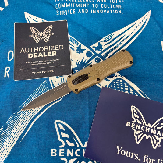 Benchmade 3375GY-1 MINI Claymore OTF Automatic 3.02