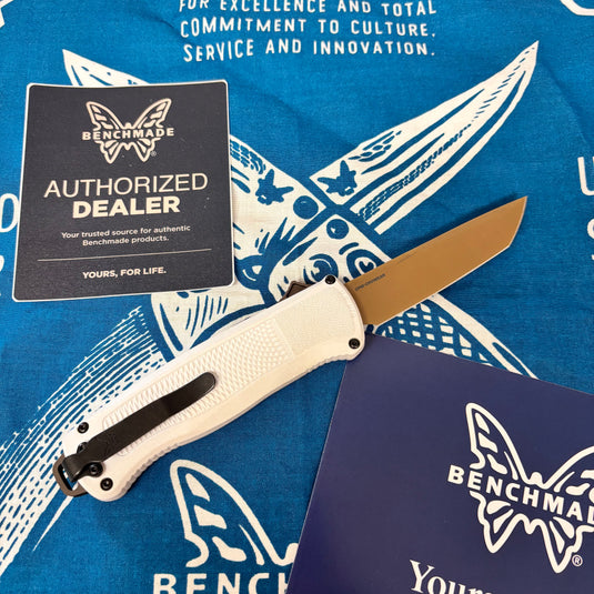 Benchmade 5370FE-02 Shootout Cool Gray Grivory, 3.5