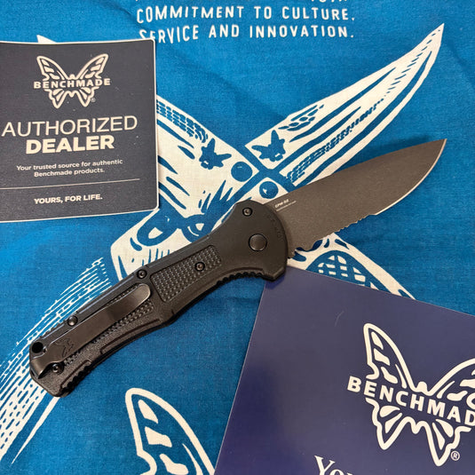 Benchmade 9070SBK Claymore AUTO Folding Knife 3.6