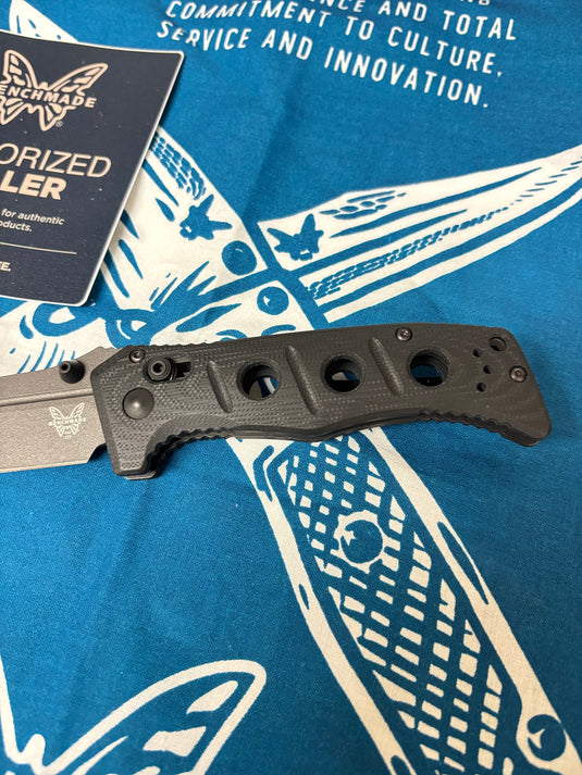 Benchmade 273GY-1 Mini Adamas 3.25" Tungsten Grey CPM-Cruwear Knife