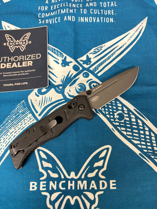 Benchmade 273GY-1 Mini Adamas 3.25" Tungsten Grey CPM-Cruwear Knife