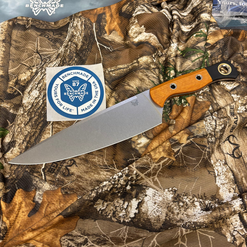 Load image into Gallery viewer, Benchmade 4025-02 Chef Knife 8" Maple Valley Richlite - Black Bolster
