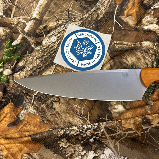 Benchmade 4025-02 Chef Knife 8" Maple Valley Richlite - Black Bolster