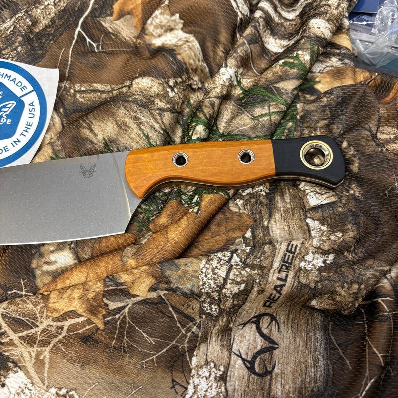 Load image into Gallery viewer, Benchmade 4025-02 Chef Knife 8" Maple Valley Richlite - Black Bolster
