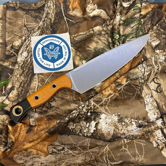 Benchmade 4025-02 Chef Knife 8" Maple Valley Richlite - Black Bolster