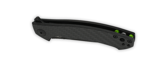 Zero Tolerance 0450CF Dmitry Sinkevich Flipper 3.25" S35VN Black Blade, Carbon Fiber and Titanium Handles