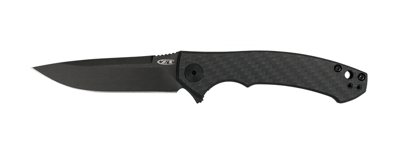 Load image into Gallery viewer, Zero Tolerance 0450CF Dmitry Sinkevich Flipper 3.25" S35VN Black Blade, Carbon Fiber and Titanium Handles
