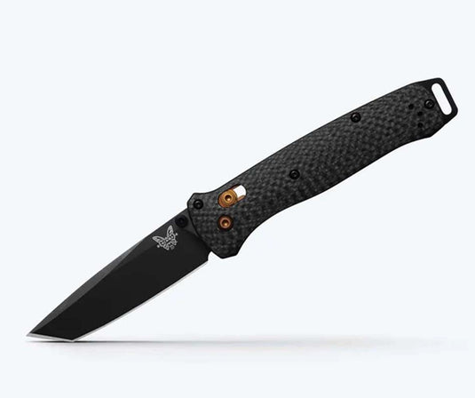 Benchmade 537BK-10 Bailout 3.38" S90V TANTO Blade Black Carbon Fiber Handles Ultralight Knife