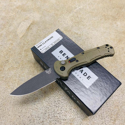 Benchmade 9570BK-1 Mini Claymore AUTO Folding Knife 3