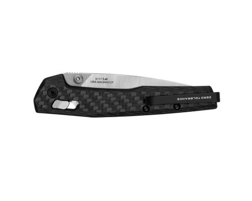 Load image into Gallery viewer, Zero Tolerance 0117 Satin Stonewashed Flats 3.3" MagnaCut Blade Carbon Fiber Handle Knife
