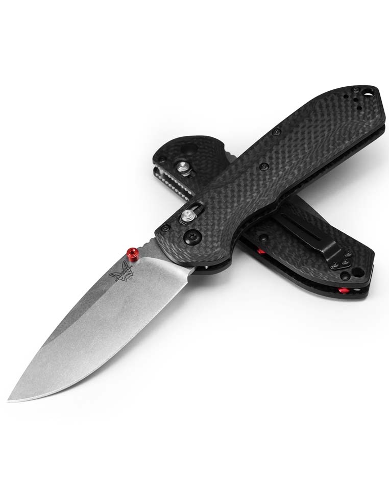Benchmade 560-03 Freek Folding Knife 3.6" CPM-S90V Drop Point Carbon Fiber Handles Knife