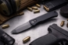 ProTech E7T01 Emerson CQC7 3.25" Chisel Tanto Blasted Blade Black Handle Auto Knife ProTech E7T01 Emerson CQC7 3.25" Chisel Tanto Blasted Blade Black Handle Auto Knife