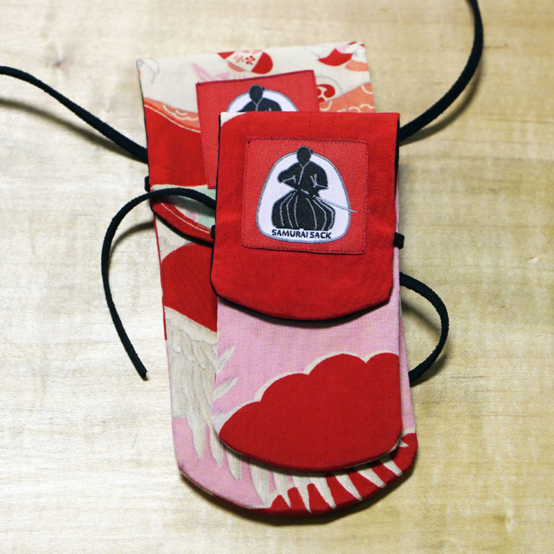 Medford Samurai Sack Cherry Crane Medium for Knives up to 5.5” closed length