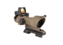 Trijicon TA01-D-100550s 4x32 ACOG ECOS Center Illuminated Crosshair 5.56 Reticle W/ Backup Iron Sights Quick Release Mount & LED 3.25 MOA RED Dot RMR Type 2- Cerakote Flat Dark Trijicon TA01-D-100550s 4x32 ACOG ECOS Center Illuminated Crosshair 5.56 Reticle W/ Backup Iron Sights Quick Release Mount & LED 3.25 MOA RED Dot RMR Type 2- Cerakote Flat Dark