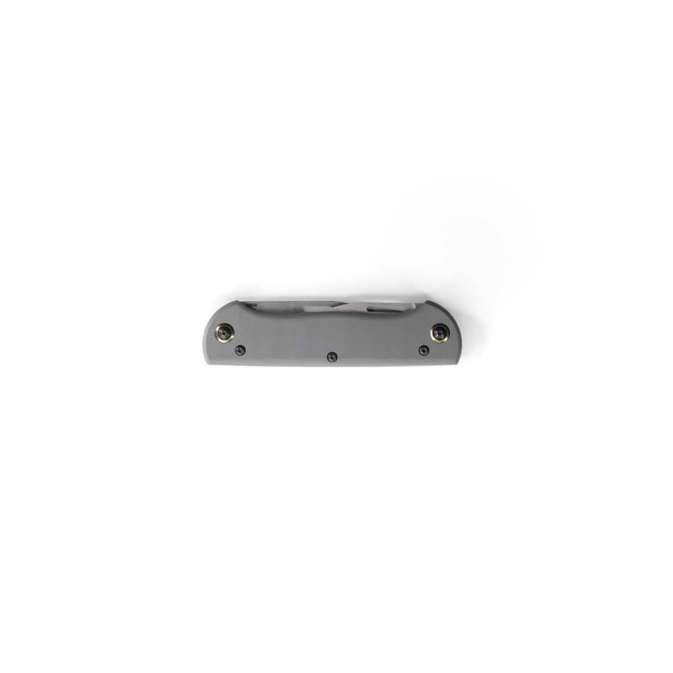 Benchmade 317 Weekender 2.97" Multi-Bladed Bottle Opener Pocket Knife Cool Gray G10 - 317