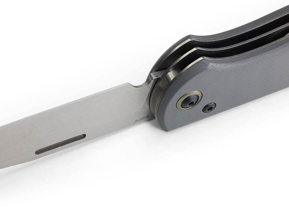 Benchmade 317 Weekender 2.97" Multi-Bladed Bottle Opener Pocket Knife Cool Gray G10 - 317