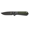 Benchmade 430BK Redoubt CPM-D2 3.55" Cobalt Black Blade Grivory Handles Folding Knife