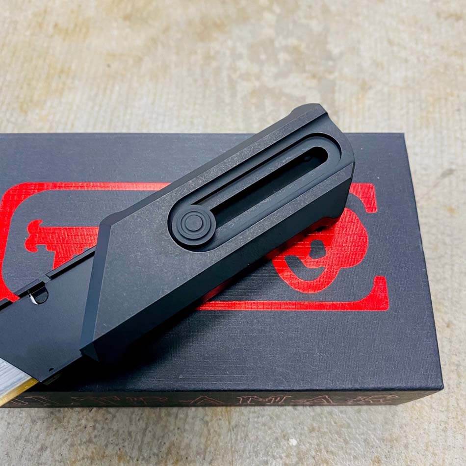 Chaves CHUB Slipper Knife Titanium Black PVD 1" Utility Blade - Chaves Chub Slipper PVD
