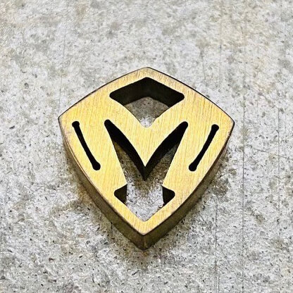 Medford Crest Charm Bronze Ano - Medford Crest Charm Bronze Ano