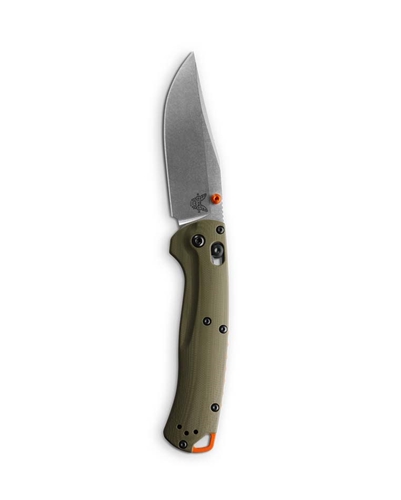 Benchmade 15536 Taggedout 3.5" CPM-S45VN Hunting Folding Knife OD Green Handles - 15536