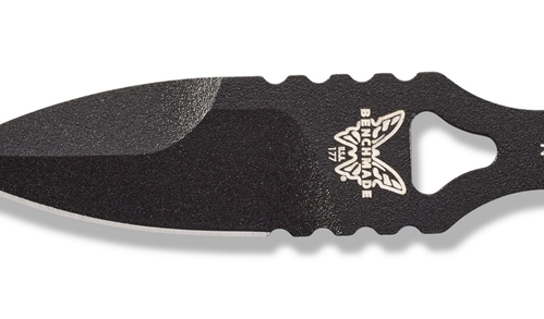 Benchmade 177BK Mini SOCP Fixed Blade 2.2" Black Knife  - 177BK