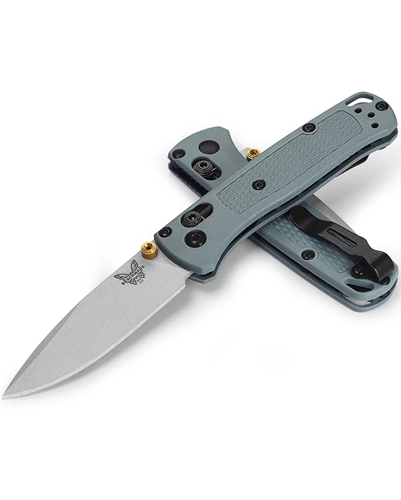 Benchmade 533SL-07 MINI Bugout AXIS Folding Knife 2.82" CPM-S30V Sage Green Handles - 533SL-07