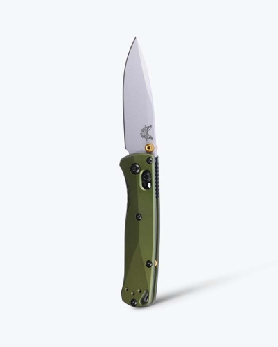 Benchmade 533SL-10 MINI Bugout AXIS Folding Knife 2.82" CPM-S90V Woodland Green Handles  - 533SL-10