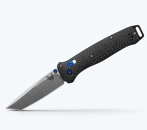 Benchmade 537-09 Bailout 3.38" M390 TANTO Blade Carbon Fiber Handles Ultralight Knife - 537-09