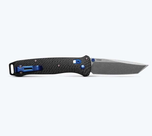 Benchmade 537-09 Bailout 3.38" M390 TANTO Blade Carbon Fiber Handles Ultralight Knife - 537-09