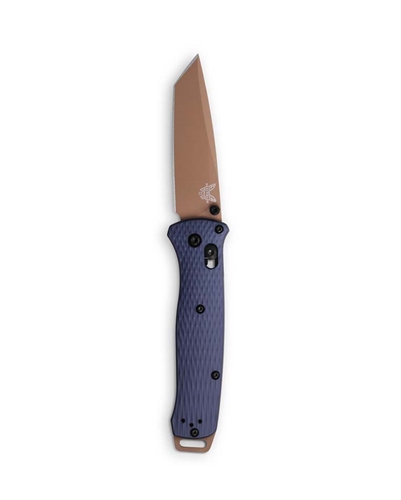 Benchmade 537FE-02 Bailout CRATER BLUE CPM-M4 Blade 3.38" Ultralight Knife with Glass Breaker - 537FE-02