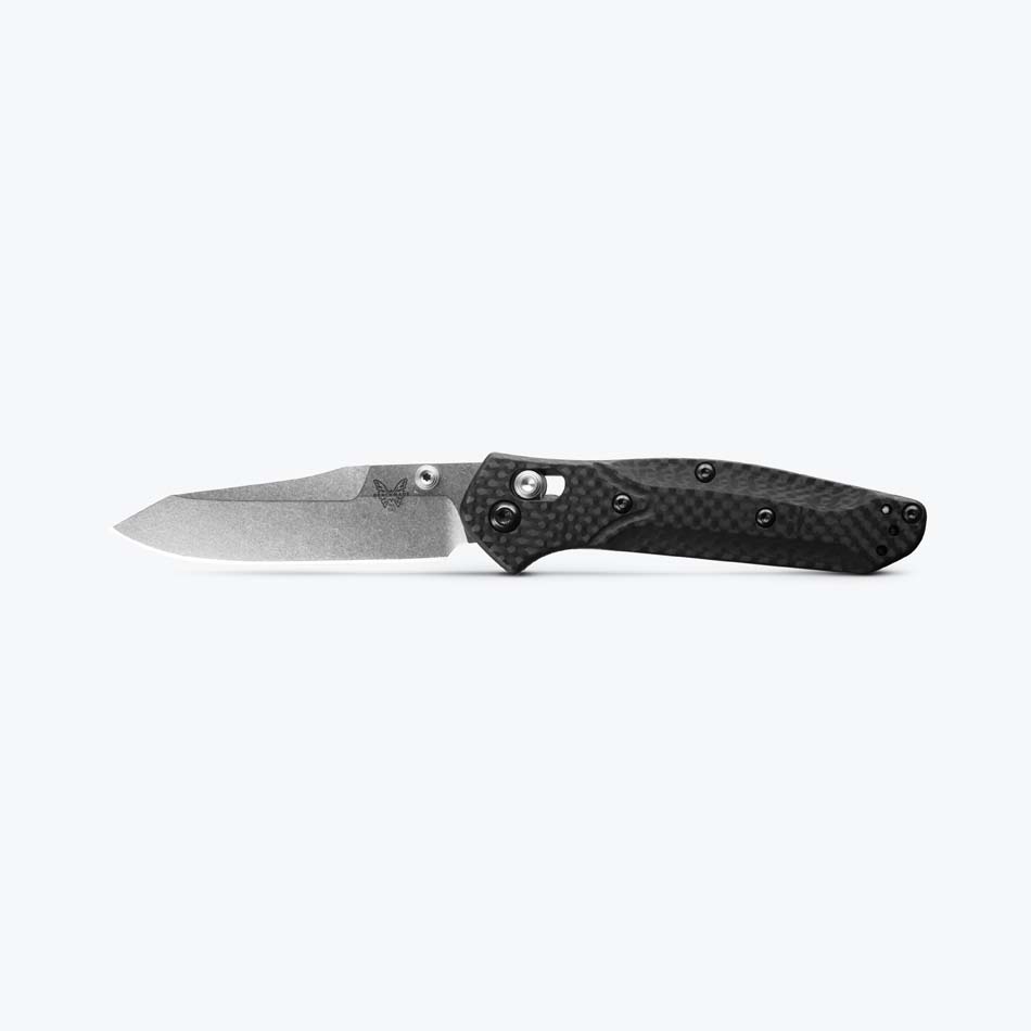 Benchmade 945-2 Mini Osborne 2.9" Satin CPM-S90V AXIS Lock Knife Carbon Fiber - 945-2