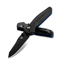 Benchmade 945BK-1 Mini Osborne 2.9" Black AXIS Lock Knife Black G-10