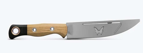 Benchmade 4050-02 Meatcrafter 6.14” CPM-154 Stainless Steel Blade, Maple Valley Richlite with Black G10 Bolster Knife - 4050-02