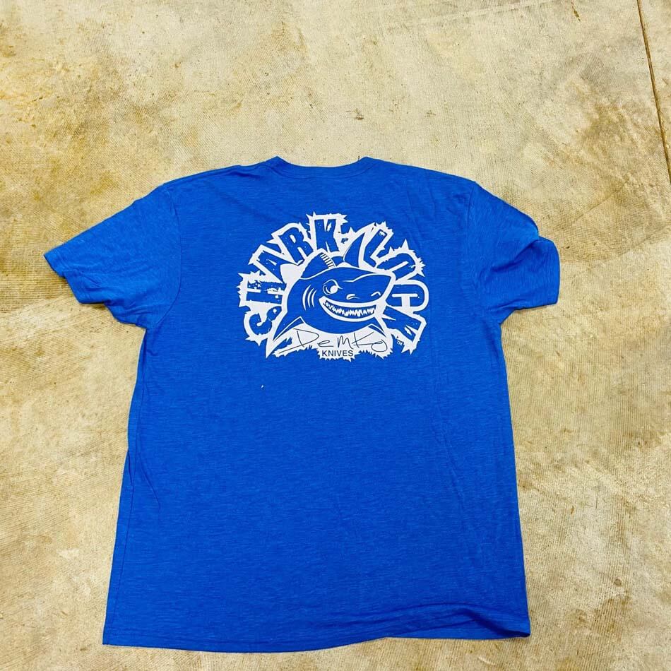 Demko Blue Shark T-Shirt XX-LARGE - Blue T-Shirt XXL