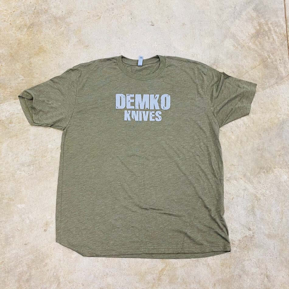 Demko OD Green Shark T-Shirt LARGE Demko OD Green Shark T-Shirt LARGE