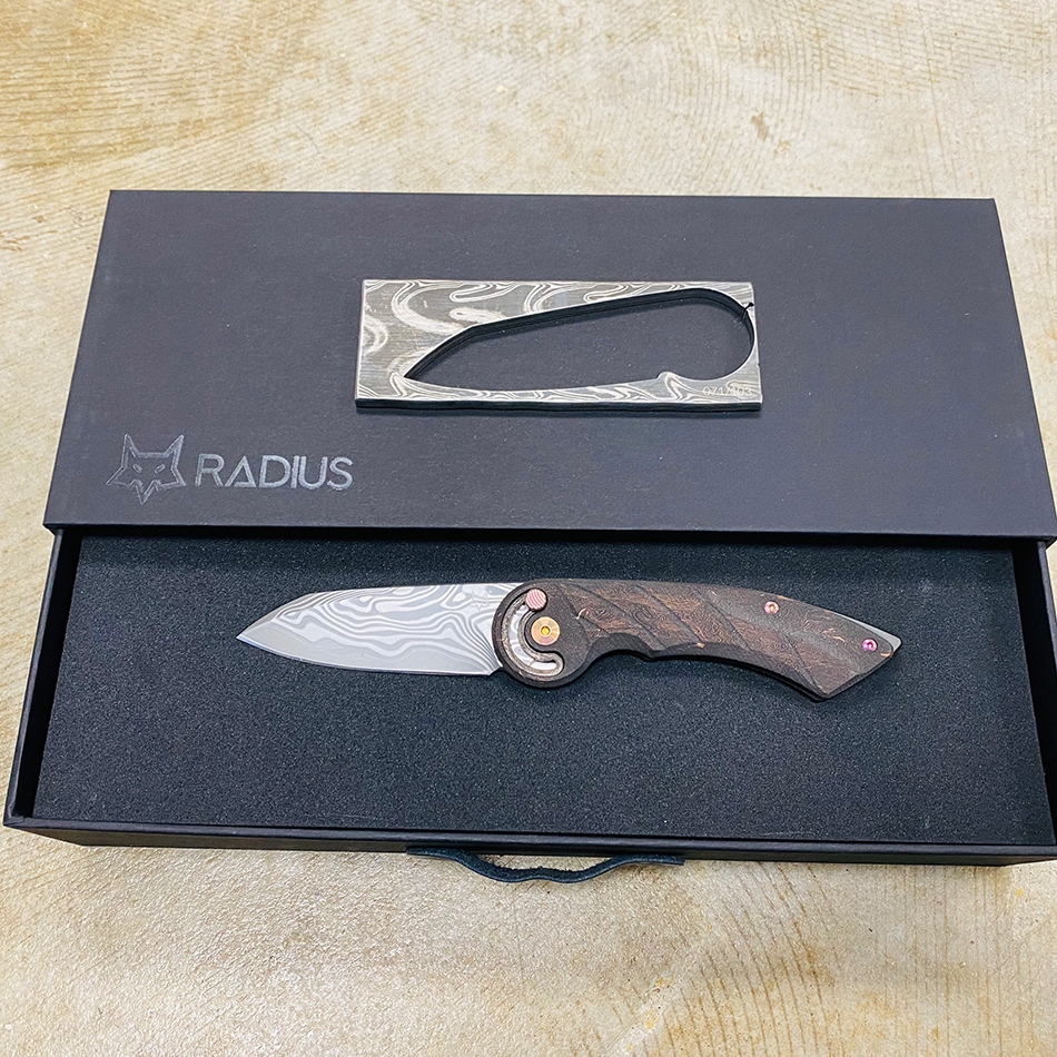 Fox FX550DCFR Radius Folding Knife 2.95