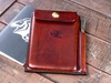 Hinderer Investigator Notebook Leather Case-Light Brown