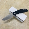 Rick Hinderer XM-24 4.0" Spanto Tri-Way, Working Finish, Black Green G10 Folding Knife