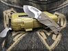 Medford Hund S35VN 2.25" Tumbled Blade Anodized Bronze Finish Folding Knife MK203ST-36A1