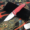 Medford Smooth Criminal Crimson Red S35VN Blade 3" Folding Knife Serial 95-012